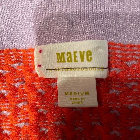 NWT Anthropologie Maeve Color-blocked knit set size M - Picture 14 of 14